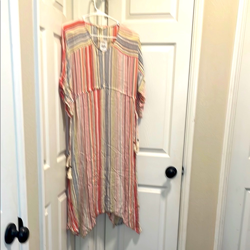 Krazy Kat Striped Tunic Dress